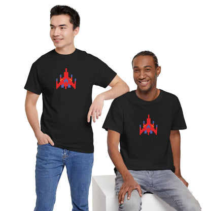 8-bit Legends: Galaga Red Fighter unisex t-shirt
