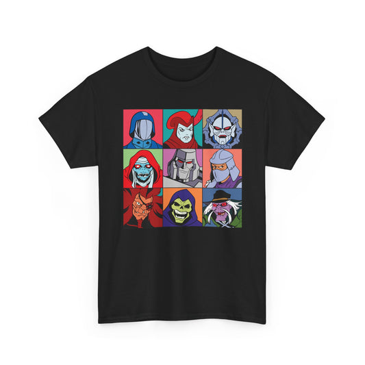 Saturday Morning Super Fan - 80s cartoon villains unisex t-shirt