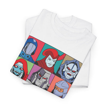Saturday Morning Super Fan - 80s cartoon villains unisex t-shirt