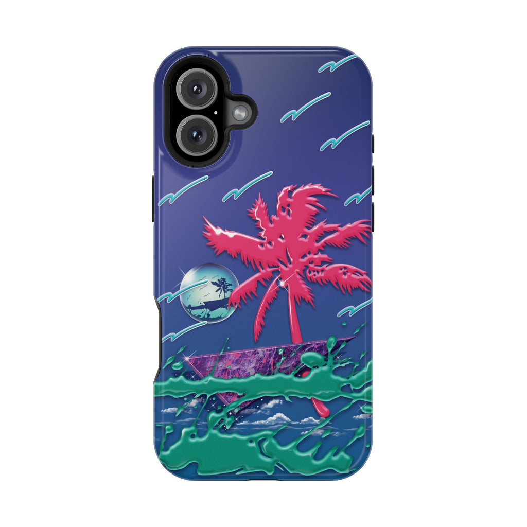 Pink Palm - Trapper Keeper inspired tough MagSafe® iPhone cases