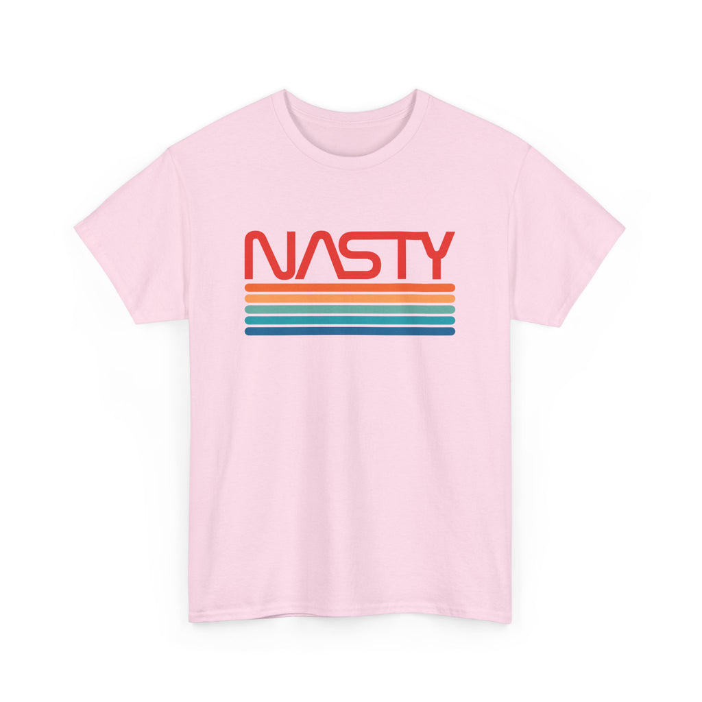 NASTY vintage rainbow NASA logo inspired t-shirt