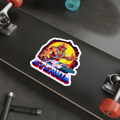 He-Man Masters of the Universe inspired "Club Eternia" die-cut vinyl stickers - Rerun Designs