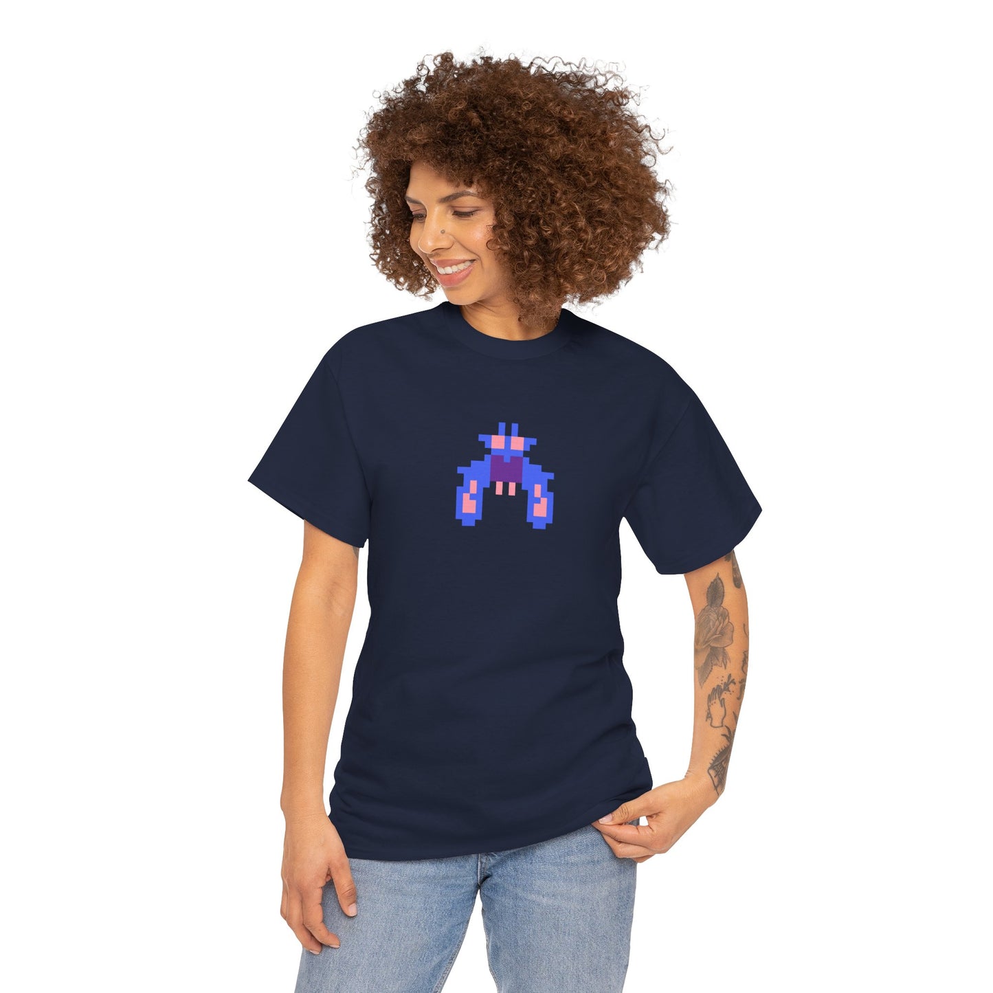 8-bit Legends: Galaga Purple Boss unisex t-shirt