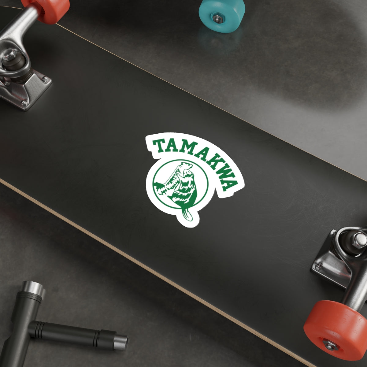 American Pie movie inspired Camp Tamakwa summer camp die-cut vinyl stickers - Rerun Designs