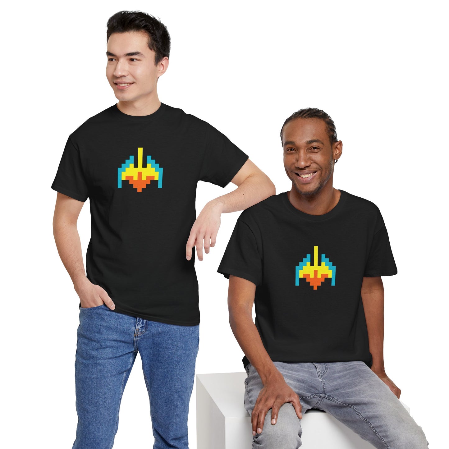8-bit Legends: Galaga Galaxian Flagship unisex t-shirt