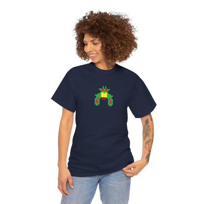 8-bit Legends: Galaga Green Boss unisex t-shirt