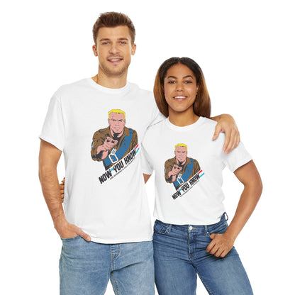 GI Joe Duke "Now You Know" unisex t-shirt
