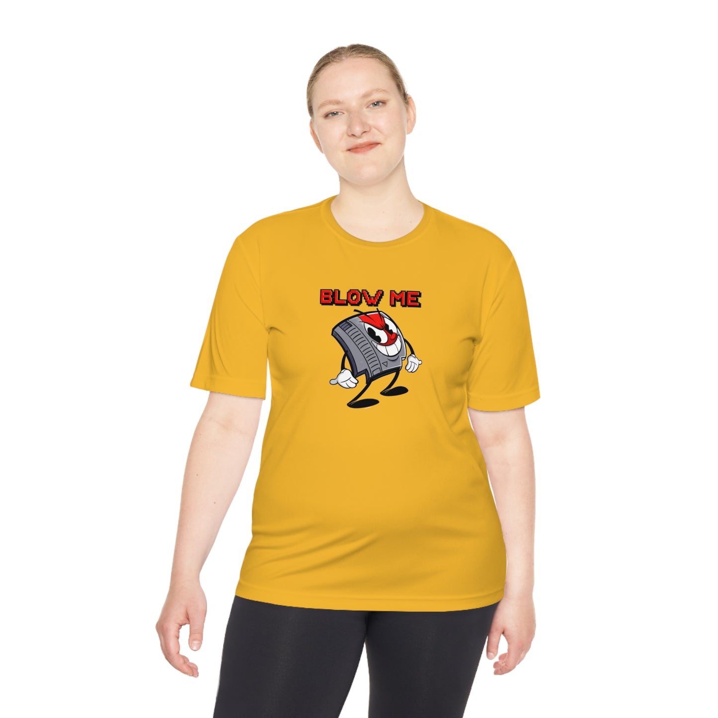 "Blow Me" classic NES video game cartridge inspired retro mascot t-shirt
