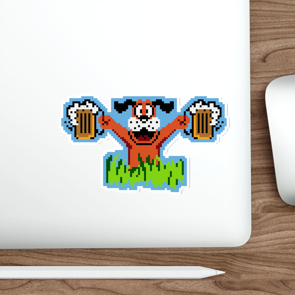 8-bit Legends: Duck Hunt "Big Winner" die-cut stickers