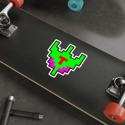 8-bit Legends: Galaga Bosconian Spy Ship die-cut stickers