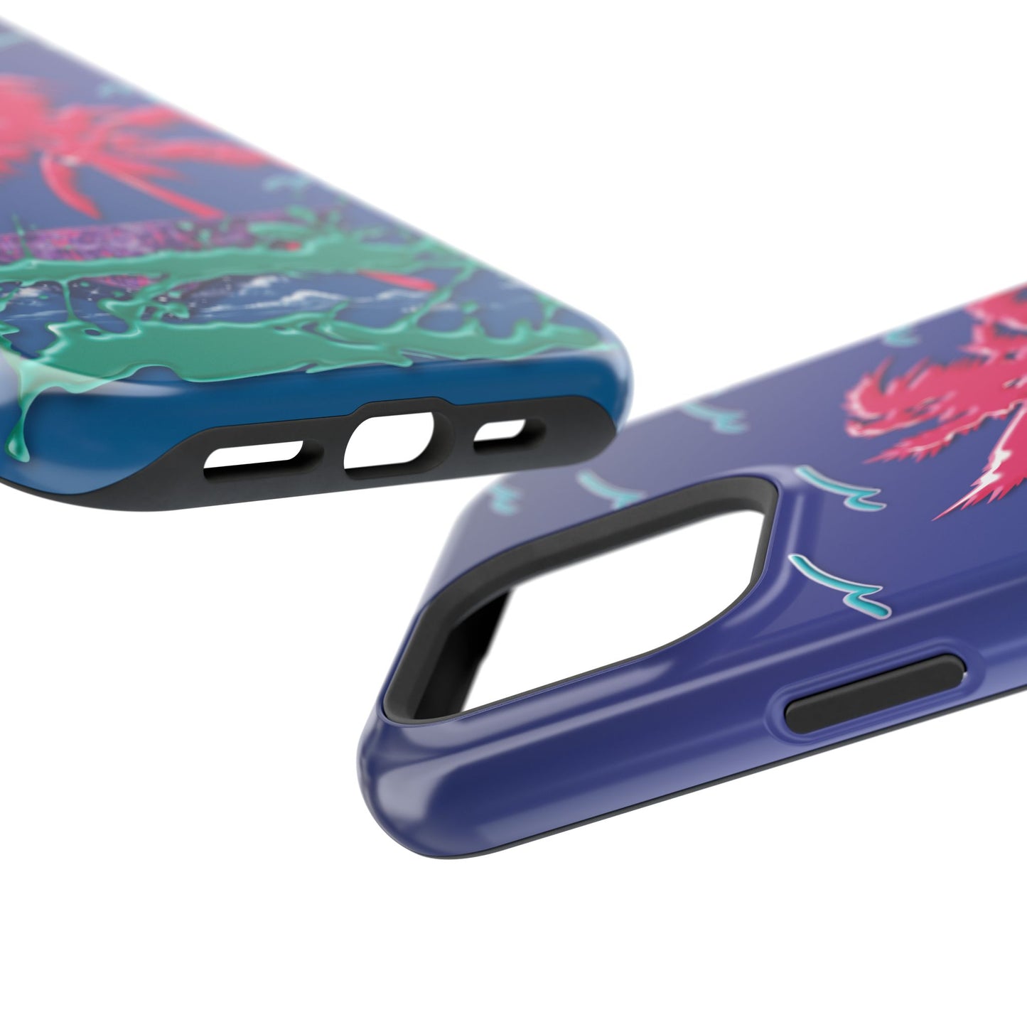 Pink Palm - Trapper Keeper inspired tough MagSafe® iPhone cases