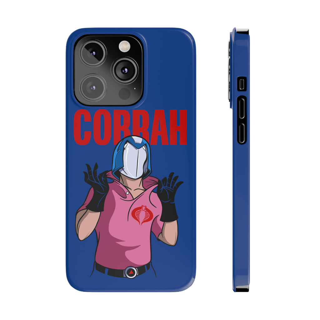 GI Joe inspired "Cobrah" Cobra Commander slim phone cases - Rerun Designs