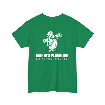 Marios Plumbing Laying Pipe Since 1981 - unisex mascot t-shirt