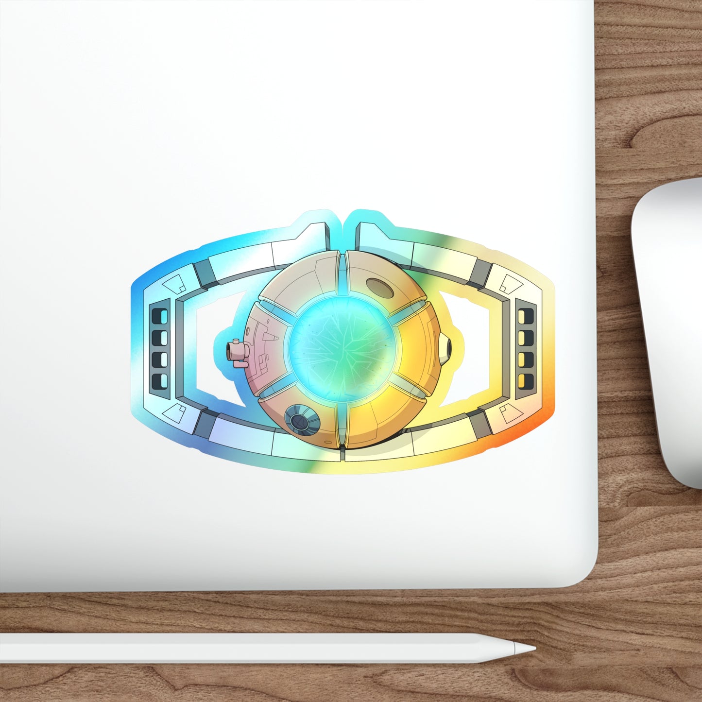 Transformers inspired Autobot Matrix of Leadership holographic die-cut sticker - Rerun Designs