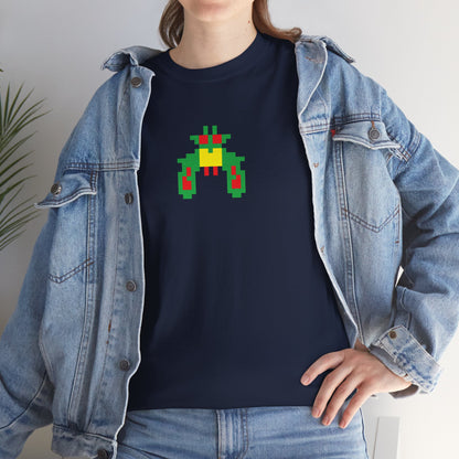 8-bit Legends: Galaga Green Boss unisex t-shirt
