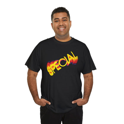 "SPECIAL" retro rainbow 1970s & 1908s CBS TV special inspired - unisex t-shirt