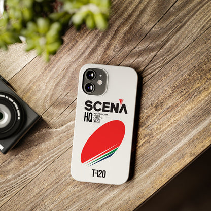 VHS Visions - retro Scena HQ T-120 VHS tape inspired slim iPhone cases
