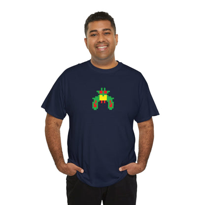 8-bit Legends: Galaga Green Boss unisex t-shirt