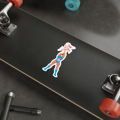 Lion-o silhouette vinyl die-cut sticker