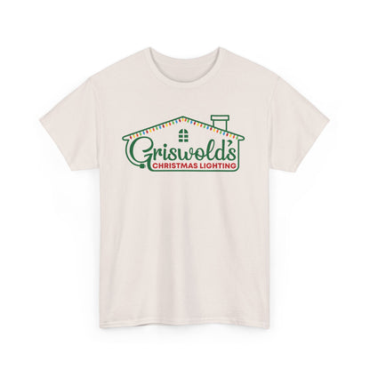 Griswold's Christmas Lighting - National Lampoon Christmas Vacation Clark Griswold inspired unisex t-shirt