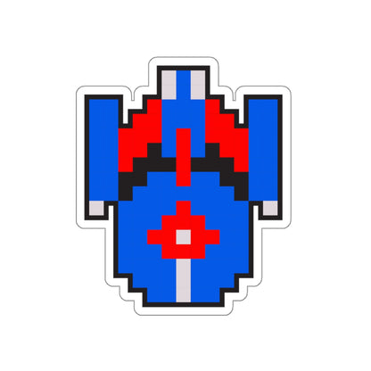 8-bit Legends: Galaga Enterprise die-cut stickers