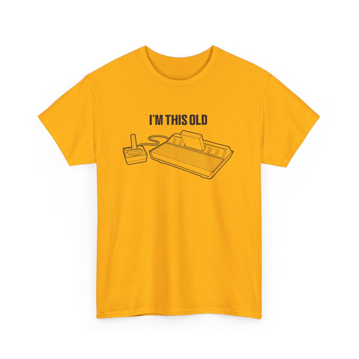 I'm this old - vintage gaming console unisex tshirt