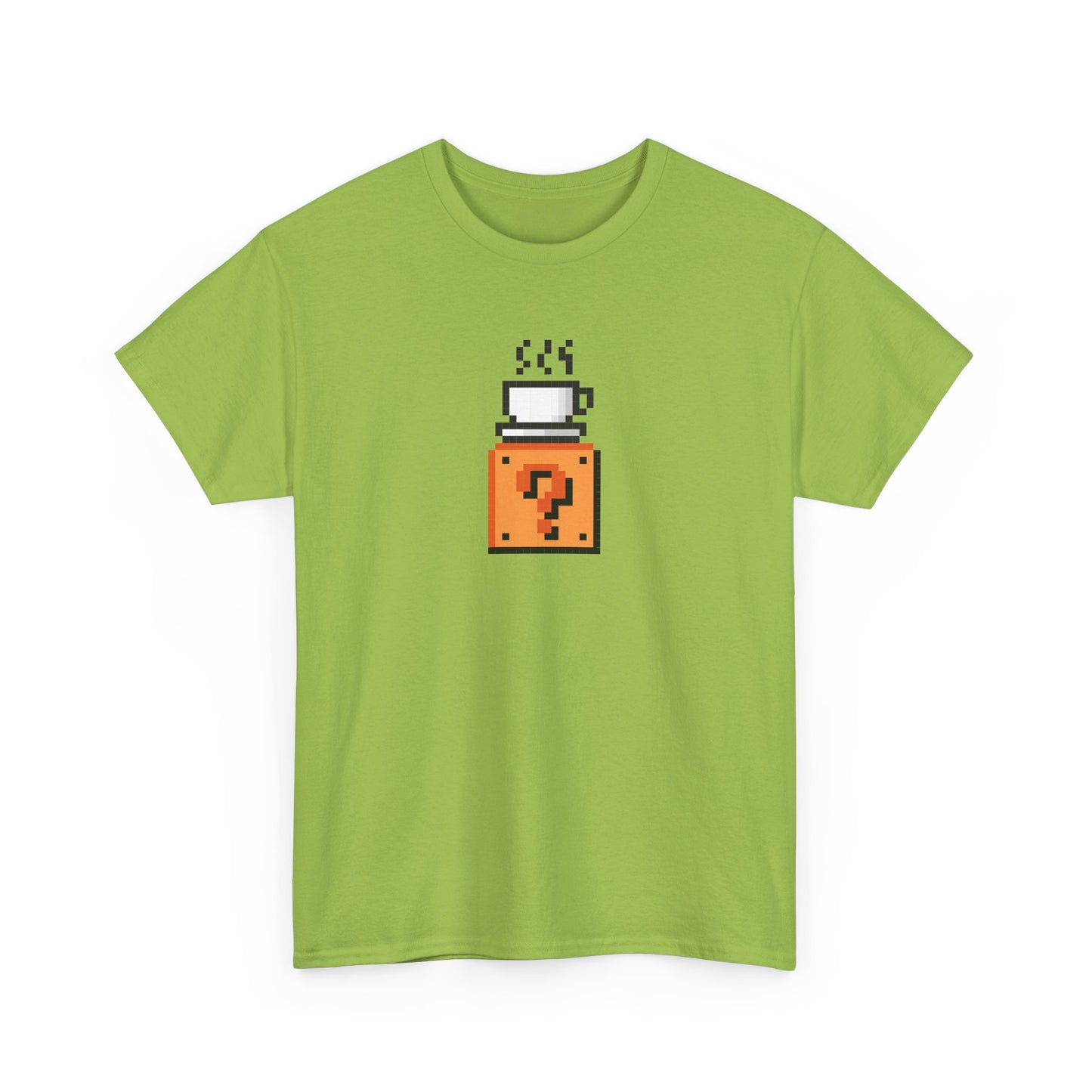 SuperMario-inspired "Caffeine power-up" unisex t-shirt