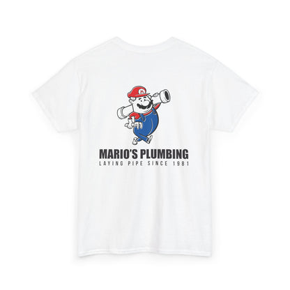 Marios Plumbing Laying Pipe Since 1981 - unisex mascot t-shirt