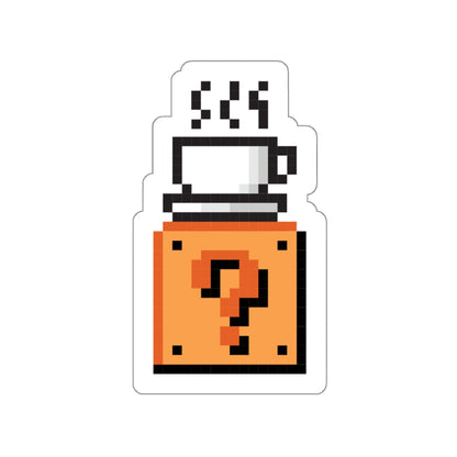 Caffeine power-up stickers