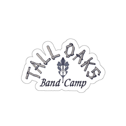 American Pie movie inspired Tall Oaks Band Camp die-cut stickers