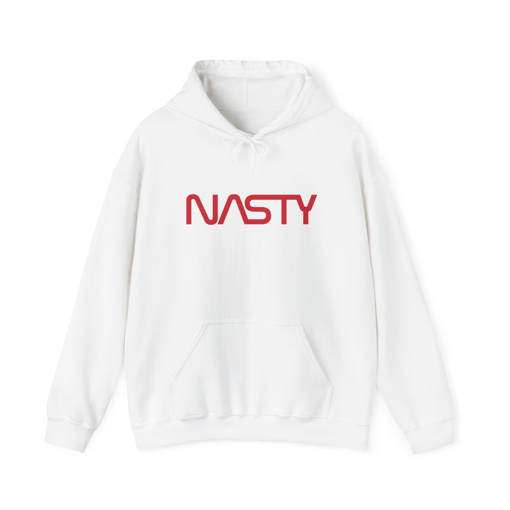 NASTY vintage NASA logo inspired unisex hooded sweatshirt