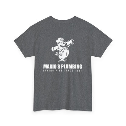 Marios Plumbing Laying Pipe Since 1981 - unisex mascot t-shirt