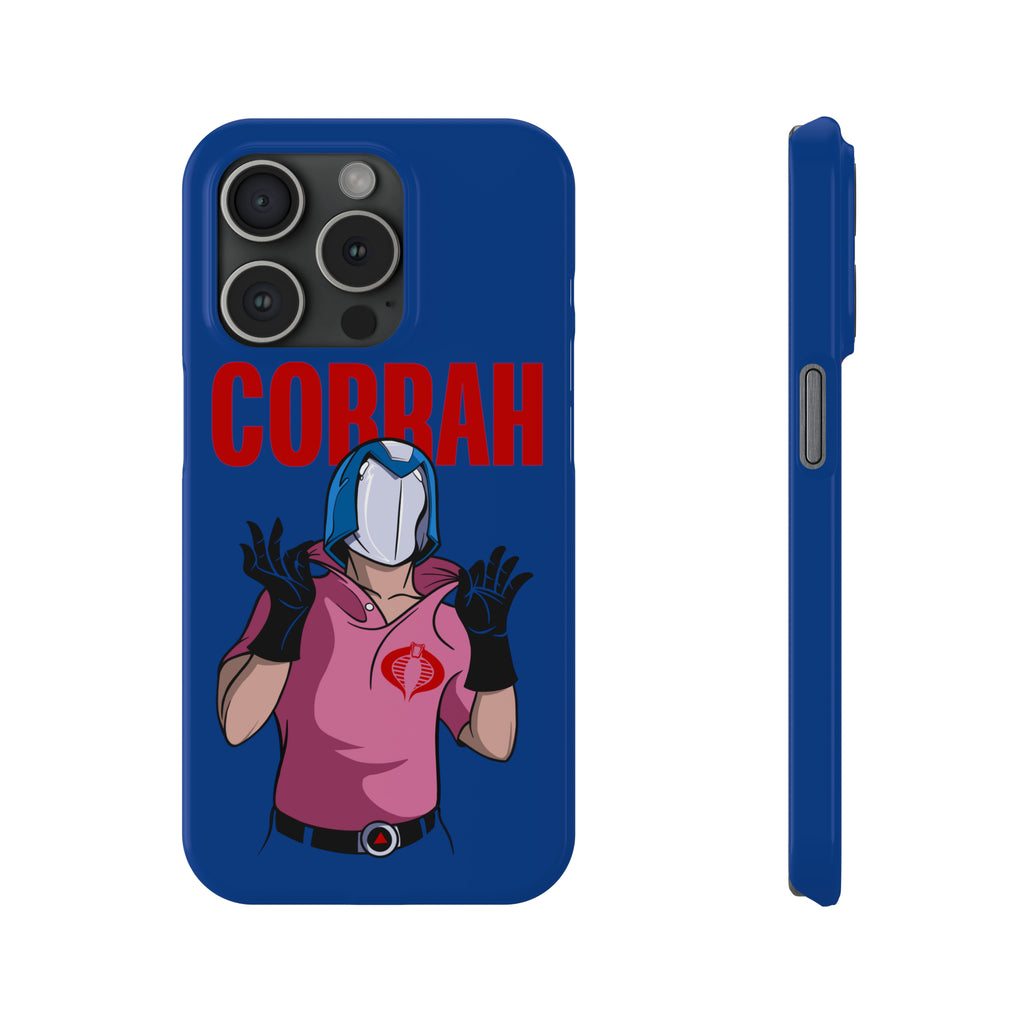 GI Joe inspired "Cobrah" Cobra Commander slim phone cases - Rerun Designs