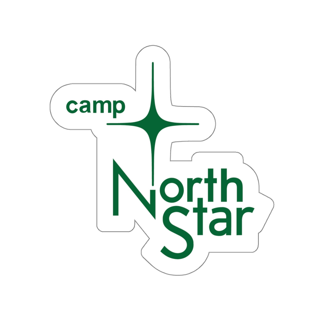 Meatballs movie-inspired Camp North Star summer camp die-cut stickers - Rerun Designs