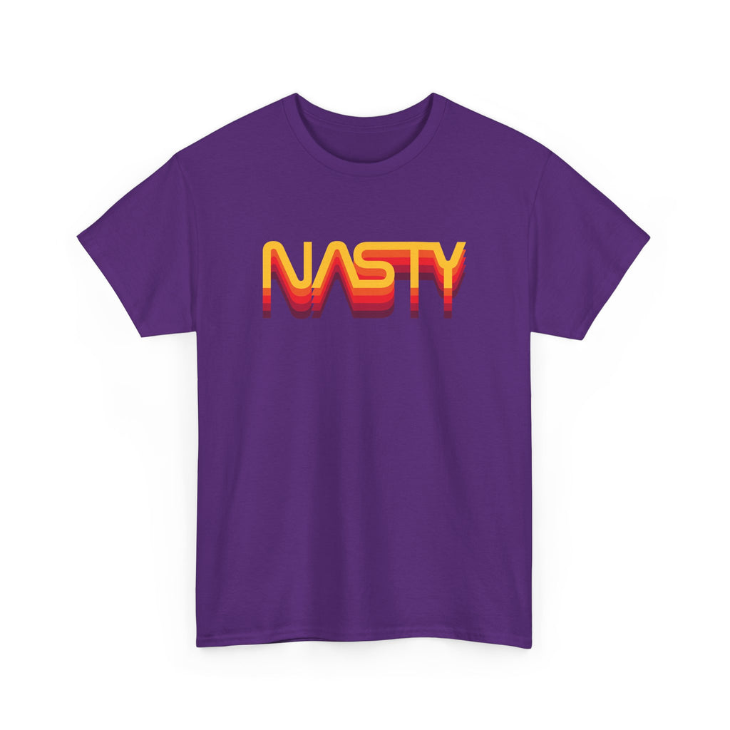 NASTY vintage sunset vibes NASA logo inspired t-shirt