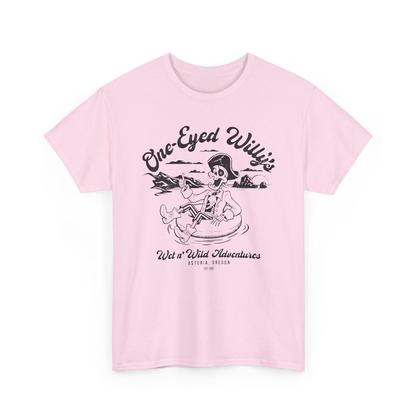 One-Eyed Willy's Wet n' Wild Adventures Goonies-inspired unisex t-shirt