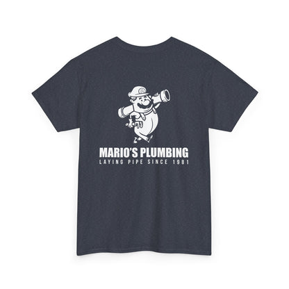 Marios Plumbing Laying Pipe Since 1981 - unisex mascot t-shirt