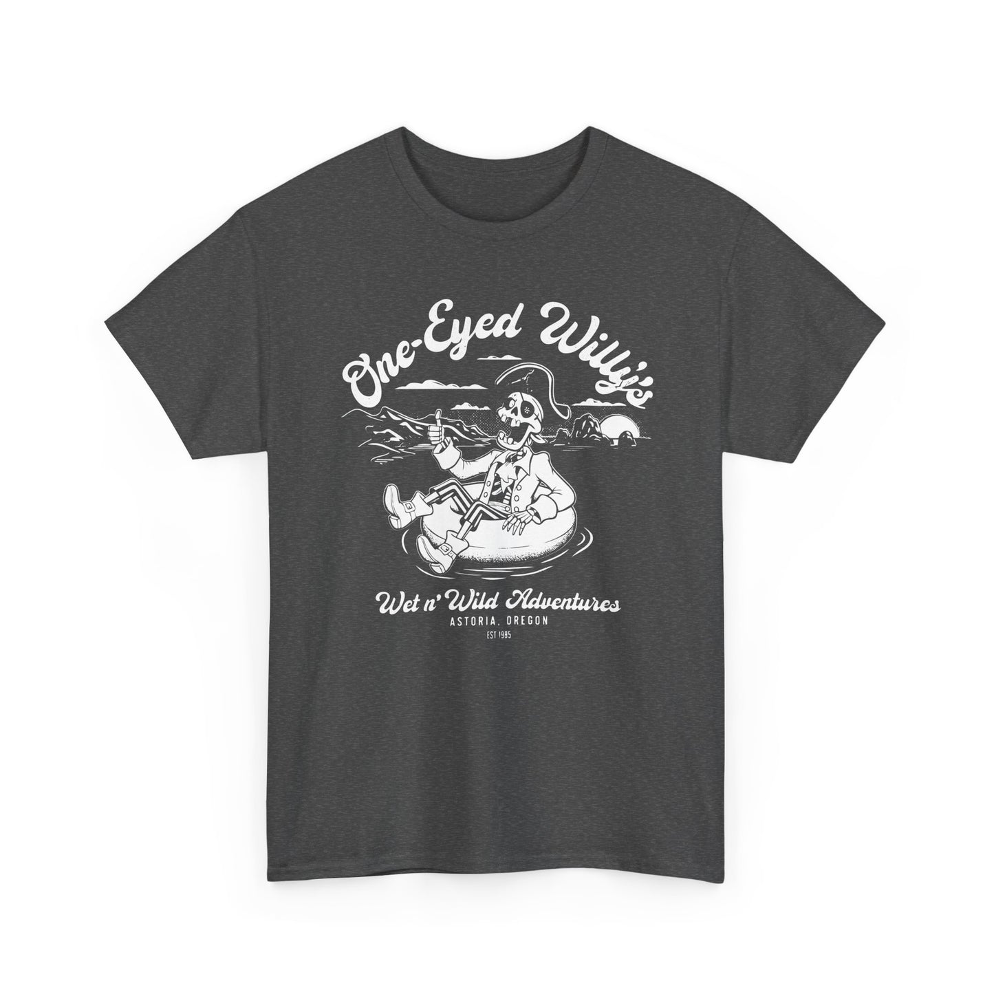 One-Eyed Willy's Wet n' Wild Adventures Goonies-inspired unisex t-shirt