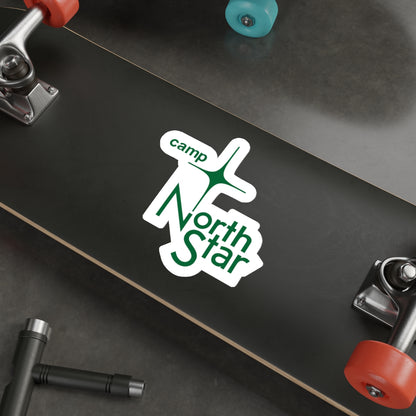Meatballs movie-inspired Camp North Star summer camp die-cut stickers - Rerun Designs