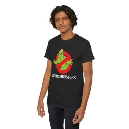 Grinchbusters - Grinch-inspired Christmas unisex t-shirt