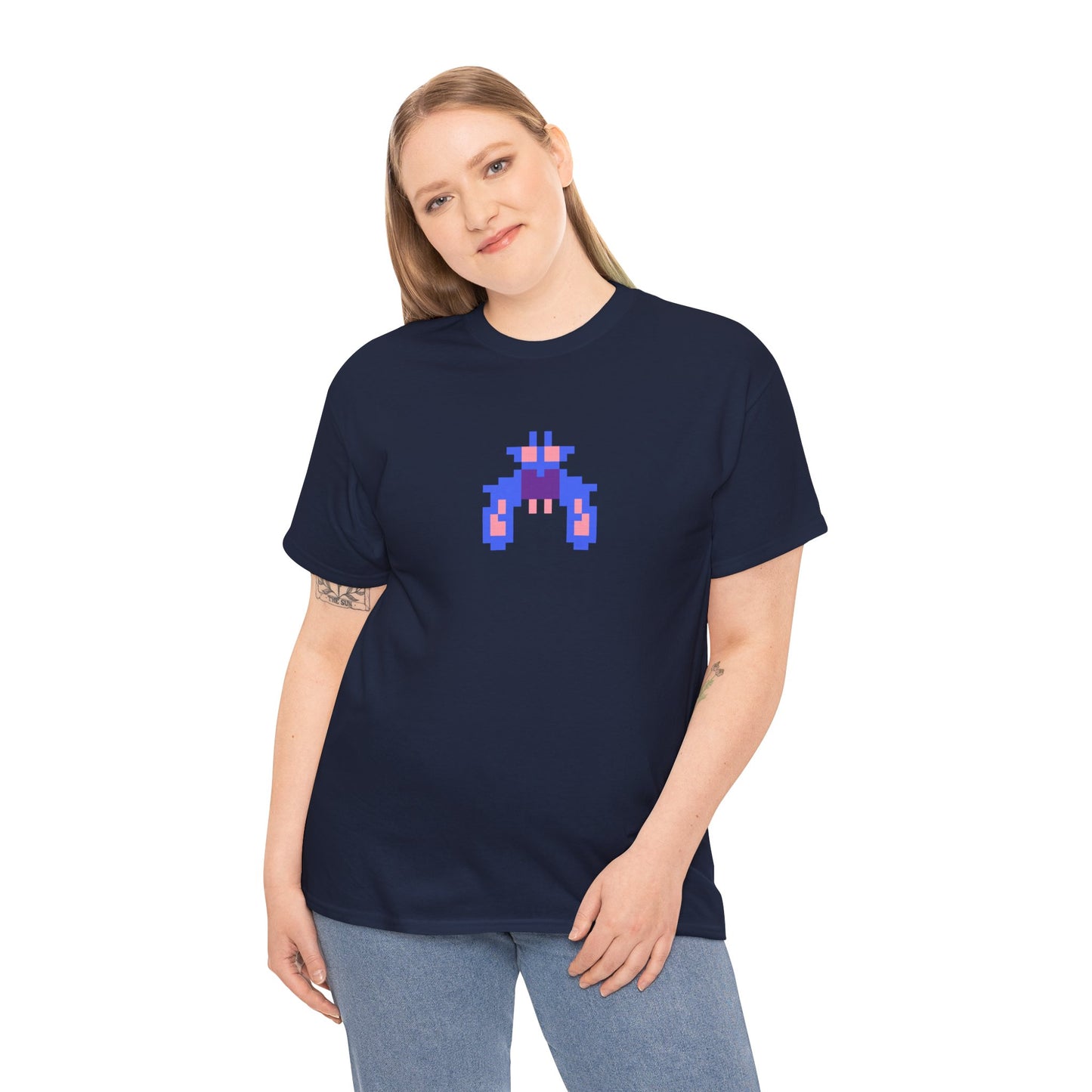 8-bit Legends: Galaga Purple Boss unisex t-shirt