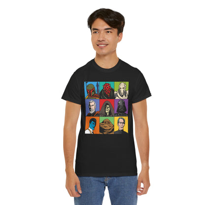 Villains of the Galaxy - Star Wars villains unisex t-shirt