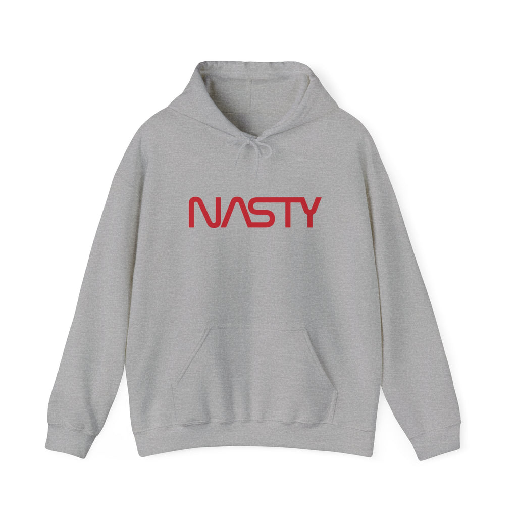 NASTY vintage NASA logo inspired unisex hooded sweatshirt