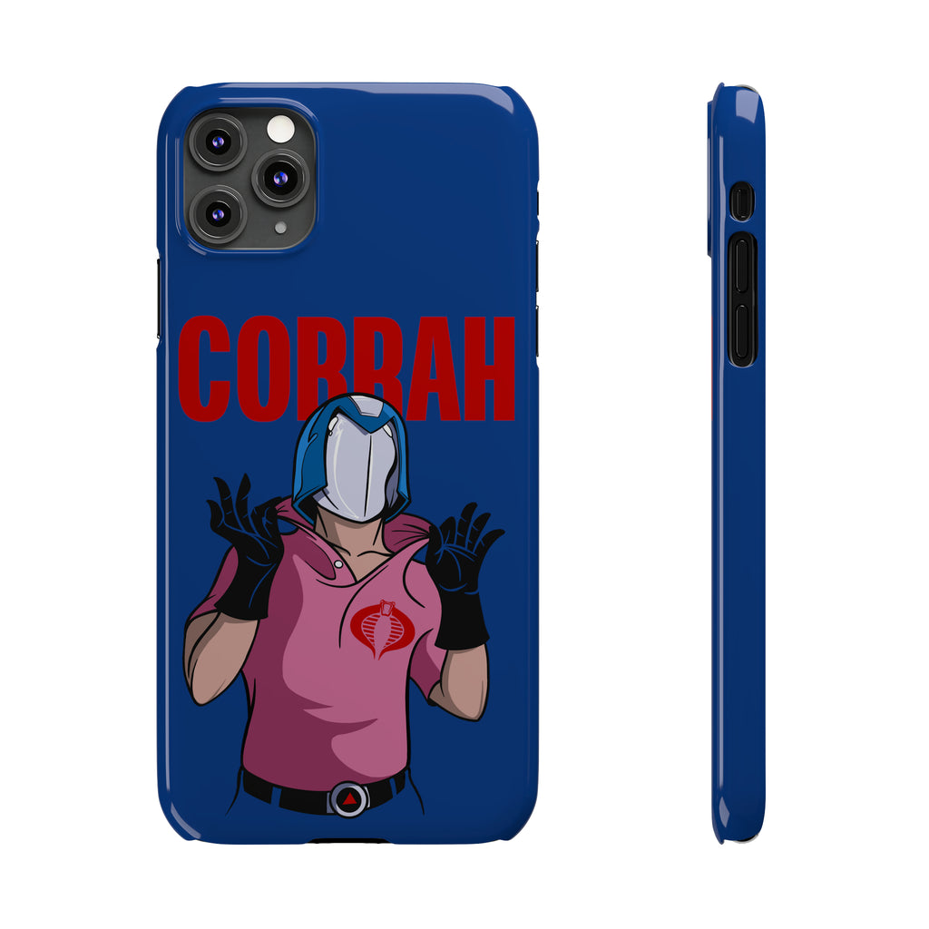 GI Joe inspired "Cobrah" Cobra Commander slim phone cases - Rerun Designs