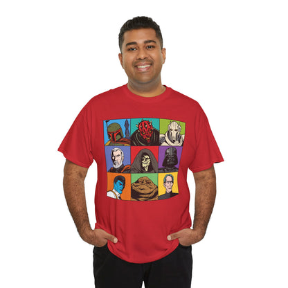 Villains of the Galaxy - Star Wars villains unisex t-shirt