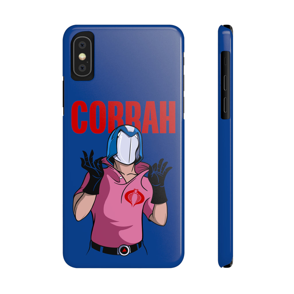 GI Joe inspired "Cobrah" Cobra Commander slim phone cases - Rerun Designs