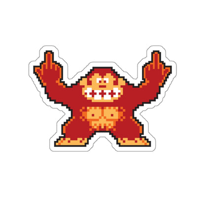 8-bit Legends: DonkeyKong "Jump Over These" die-cut stickers