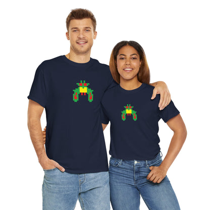 8-bit Legends: Galaga Green Boss unisex t-shirt