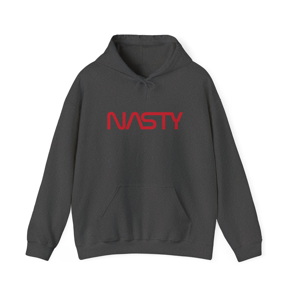 NASTY vintage NASA logo inspired unisex hooded sweatshirt