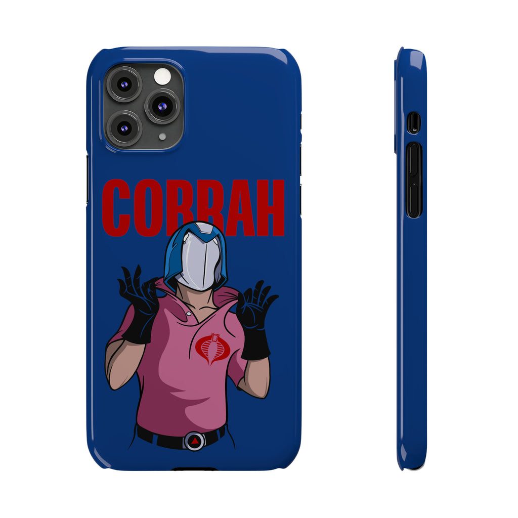 GI Joe inspired "Cobrah" Cobra Commander slim phone cases - Rerun Designs